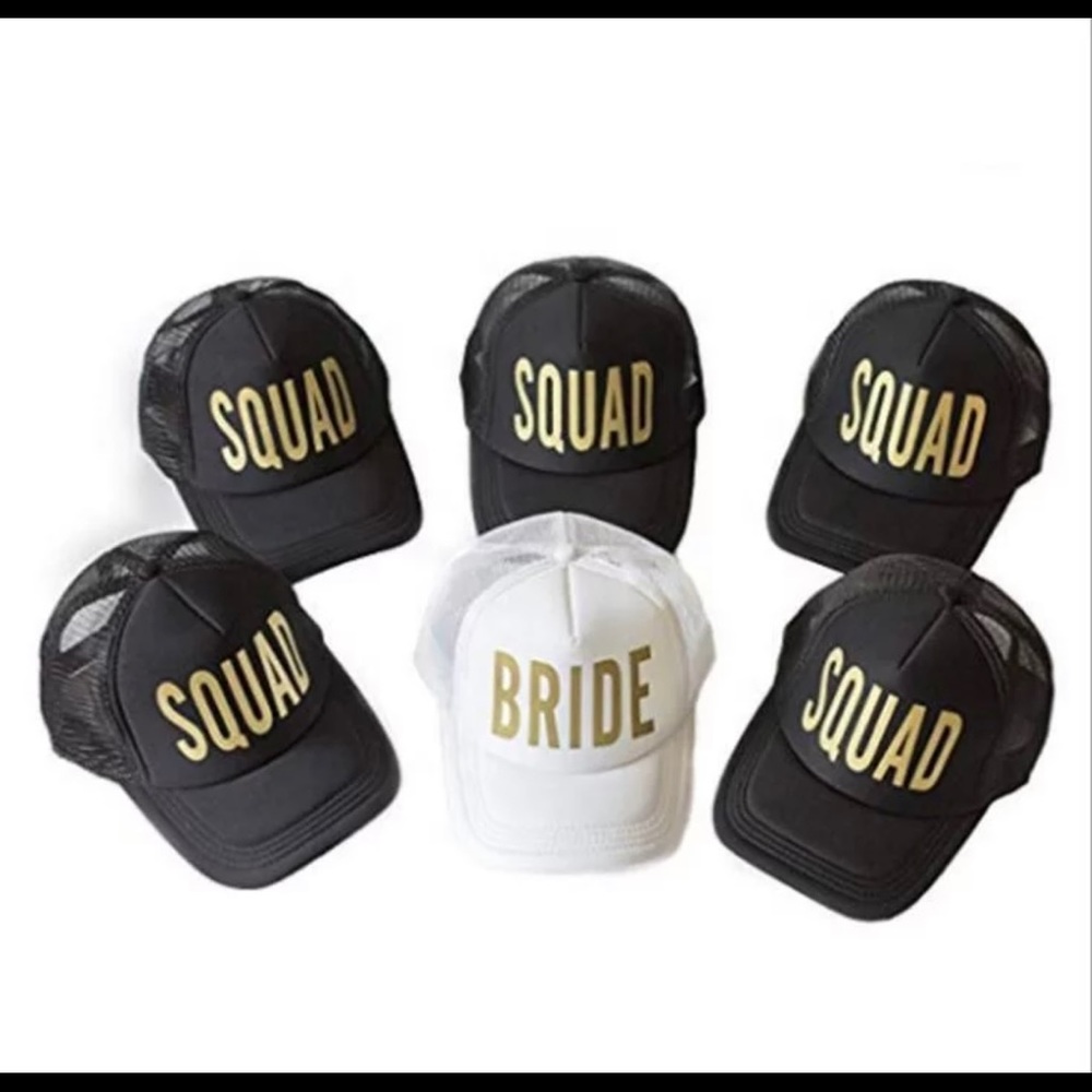 Bachelorette Party Squad Hats